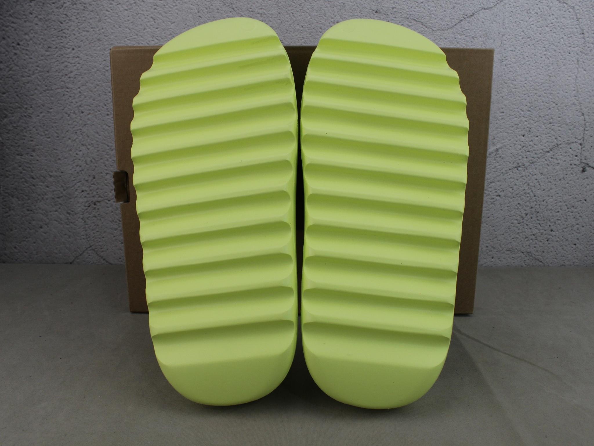 Free Shipping Yeezy Slide Glow Green GX6138